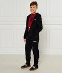 Кроссовки кожаные Boss Kidswear, черный - фото 2