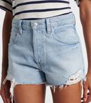 Шорты джинсовые с бахромой Loro Citizens of Humanity, Cassidy - фото 4