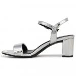 Сандалии в стиле «Бристоль» Naturalizer, серебряный - фото 5