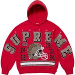 Толстовка с капюшоном и шипами Supreme, черный - фото 7