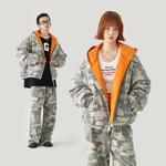 GOLFCROSS Пуховик унисекс, Green Camouflage - фото 6