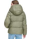 Пуховик Levi's Quilted Hooded Bubble Puffer, цвет Lichen Green - фото