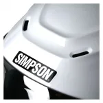 Шлем Simpson Speed Bandit Simpson Helmets, белый - фото 3