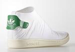 Кроссовки adidas Wmns Stan Smith Sock Primeknit White Green, белый - фото 3