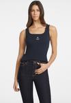 Топ TANK SLIM Guess Jeans, темно-синий - фото 2