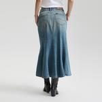 Lee Джинсовая длинная юбка Light Blue - фото 6