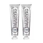 Marvis Зубная паста Jasmine Mint для очищения, свежести дыхания и ухода за деснами 85мл*2/85мл*3 - фото 2