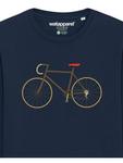 Толстовка wat? Apparel Fahrrad, темно-синий - фото 3