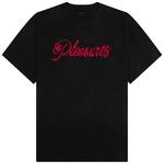 Футболка Pleasures Scrawl, черная - фото