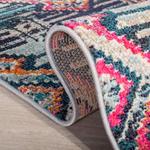 Ковер SAFAVIEH, 305 x 427 см, Madison Collection, Black & Orange, Moroccan Boho Diamond Distressed Design, Non-Shedding & Easy Care, идеален для помещений с высокой проходимостью в гостиной, спальне (MAD455Z) - фото 6