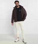 Лонгслив мужской Ea7 из вискозы с логотипом бренда, черный - фото 2