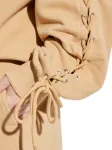 Свитшот на шнуровке Rotate Birger Christensen, бежевый - фото 5