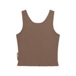 Топ с нашивкой логотипа A Bathing APE Aape, коричневый - фото 5