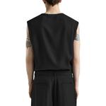 Футболка мужская черная Zara, черный - фото 4