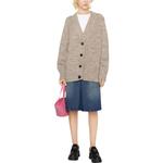 Кардиган женский Maison Margiela, коричневый - фото 2