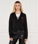 Кардиган необходим Oversize fit Tommy Jeans, черный - фото