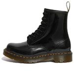Ботинки кожаные Dr. Martens 1460 Patent Lamper, черный - фото