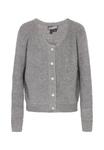 Кардиган DreiMaster Cardigan, Grey Melange/Grey - фото 5