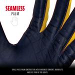 Перчатки для ватина Franklin для взрослых Powerstrap, желтый - фото 4