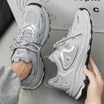 Кроссовки мужские толстые низкие Deerway, черный - фото 23