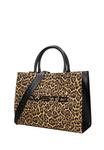Сумка Custo Barcelona Handbag, Leopard Print/Beige - фото 5