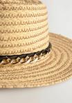 Шляпа CHAIN TRIM PANAMA Next, бежевый - фото 3