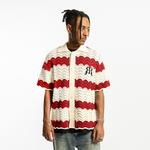 EMPTY REFERENCE Рубашка Unisex бежевая красная - фото 6