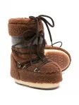 Флисовые снегоступы Icon Moon Boot Kids, коричневый - фото 2