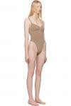 Бесшовный боди-стринги Sculpt Taupe SKIMS - фото 2