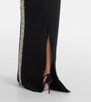 Платье Charisma из крепа с декором Jenny Packham, Liquorice - фото 5