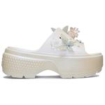 Женские шлепанцы Crocs, White - фото 2