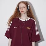 Футболка унисекс Beetle Town, цвет Burgundy - фото 18