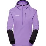Куртка madris light ml half zip hoody Mammut, черный - фото