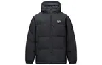 Пуховик унисекс черный Reebok - фото