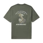 Футболка SS24 Unisex Alpha Industries, зеленый - фото 5