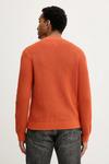 Хлопковый свитер Tommy Jeans, оранжевый - фото 3