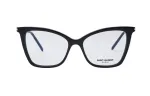 SAINT LAURENT Кошачий глаз очки Cat Eye Frame, Black - фото 4