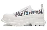 Ботинки Alexander McQueen Tread Slick Low Lace Up White Grafitti - фото