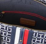 Женская сумка-тоут Tommy Hilfiger Jaden Plus, Navy/White - фото 4