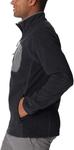 Columbia M Outdoor Tracks Full Zip, Black, City Grey - фото 5