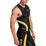 Спортивный топ Skins Tri400 Sleeveless, желтый - фото 3
