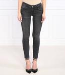 Джинсы женские Liu Jo скинни с эффектом потертости, черный - фото