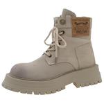 Женские ботинки Martin Aimilian, Beige - фото