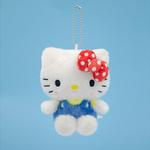 E STRONG Sanrio Hello Kitty Hello Kitty, плюшевый кулон с гороховым бантом, высота 12см E-STRONG - фото 6