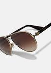 Солнцезащитные очки Burberry UNISEX, Light Gold-Coloured/ Brown Gradient/Gold-Coloured - фото 5