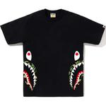 Футболка Bape Abc Camo Side Shark A BATHING APE, белый - фото 6