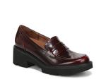 Лоферы Naturalizer Charisma Platform Loafer, Wine Red - фото