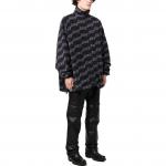 Куртка мужская черная Balenciaga, черный - фото 4