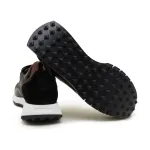 Беговые кроссовки с добавлением кожи Valentino, черный - фото 4