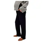 Брюки с высокой талией Mamalicious Lif Straight, черный - фото 6